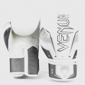 Venum Elite Evo Boxkesztyű  - Grey/White